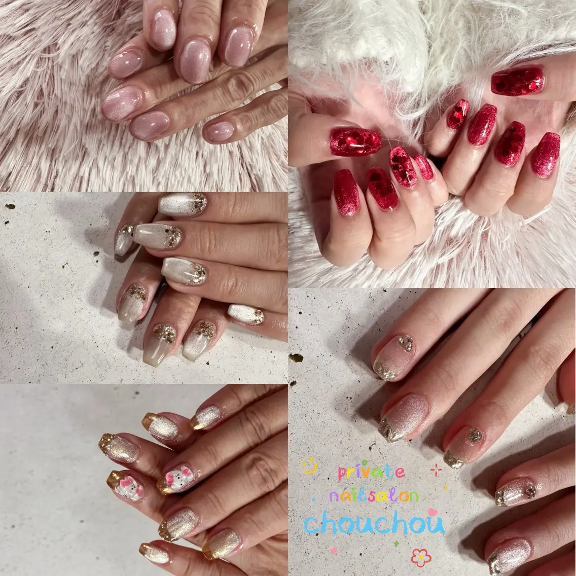 ミニモ限定♡オフ込みマグネットネイル🧲の写真