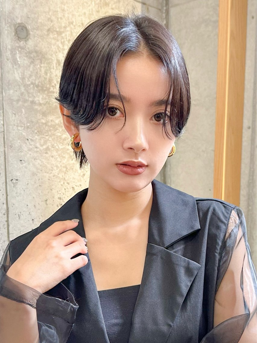 ショート ハンサムショート ショートヘア 🪷ショート/ ボブパーマ/壁谷🪷のヘアスタイル