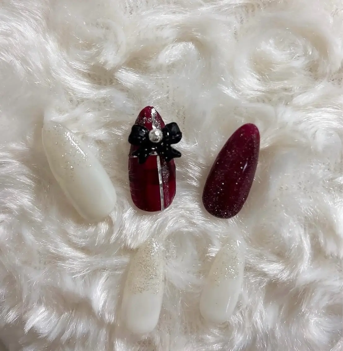 ネイル フラッシュネイル フットネイル フレンチネイル ジェルネイル ガラスフレンチ Nail salon Natulalのネイルデザイン