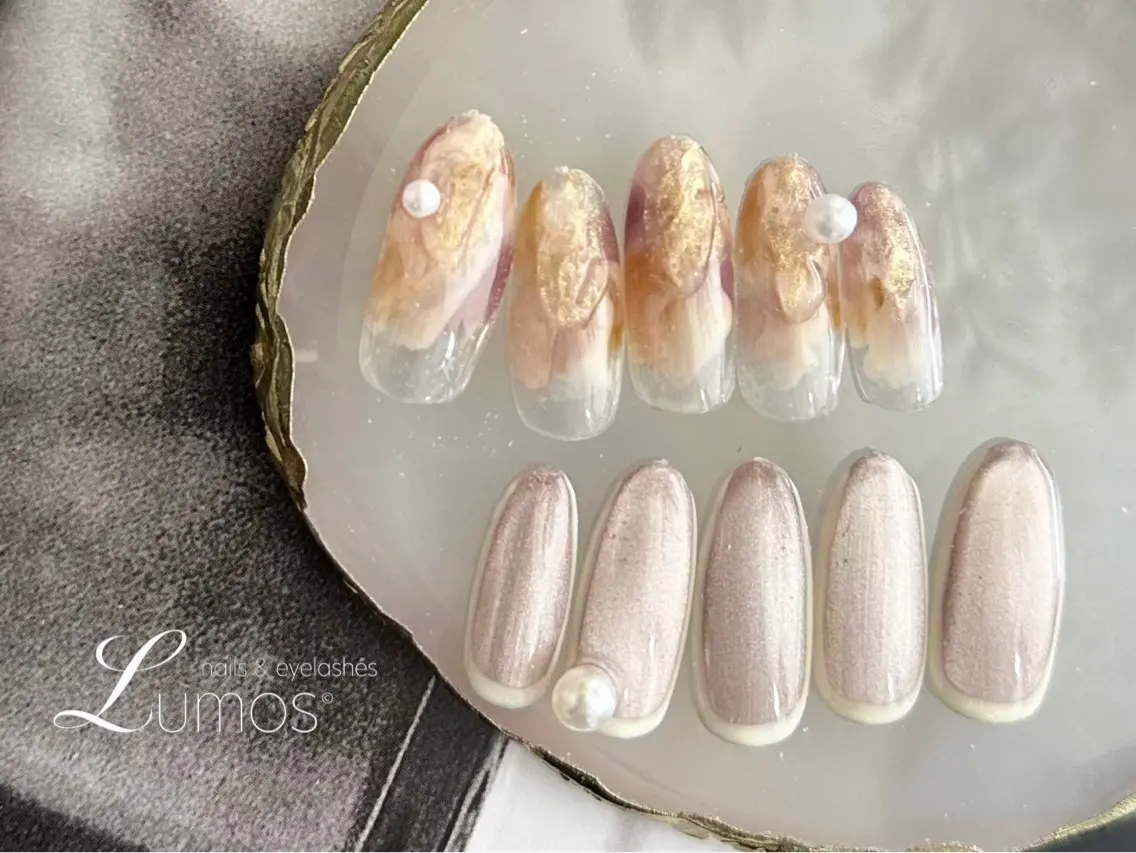 ネイル ハンドネイル Lumos Annのネイルデザイン