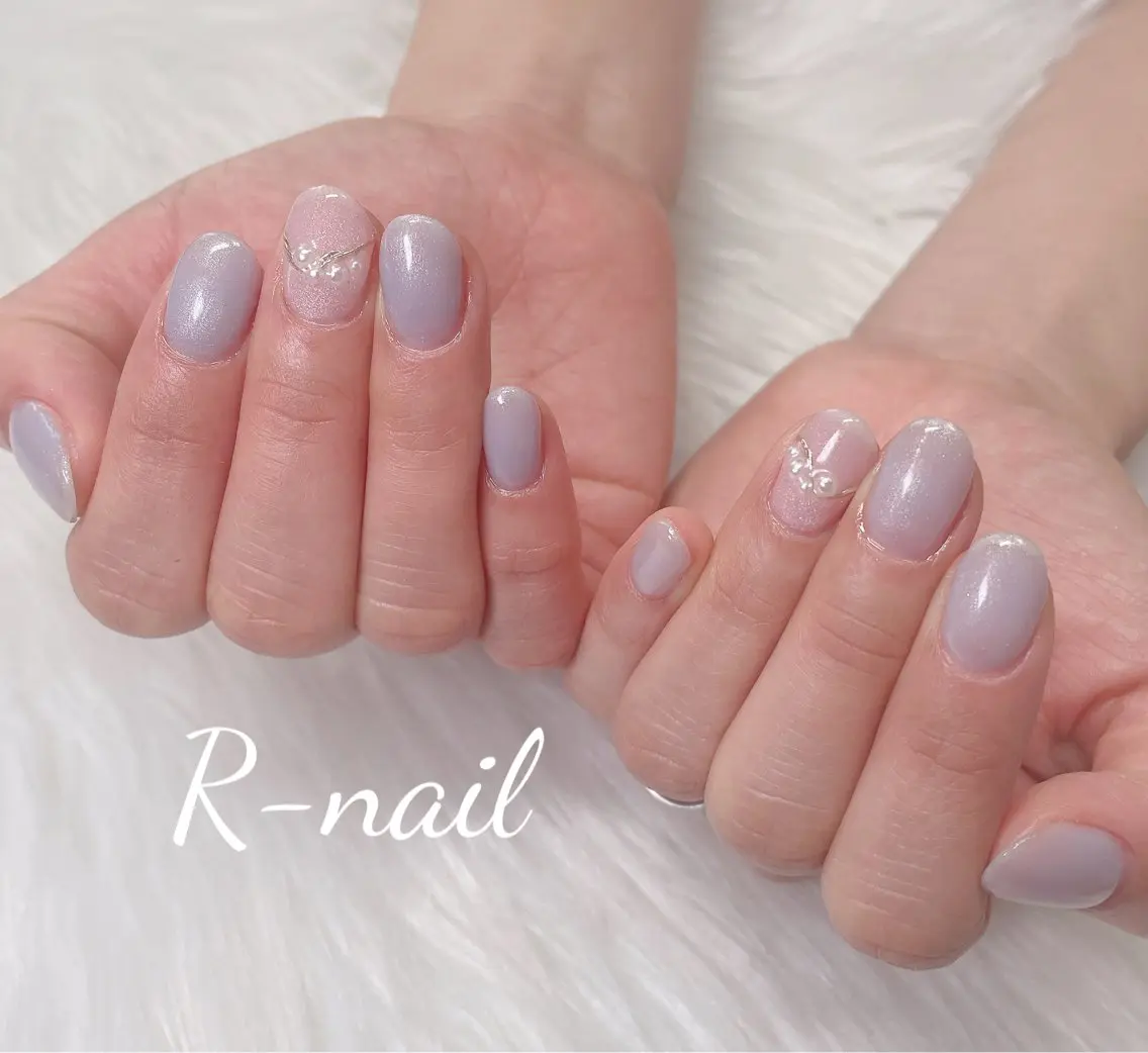 ネイル アートネイル シンプルネイル ハンドネイル R-nail salonのネイルデザイン
