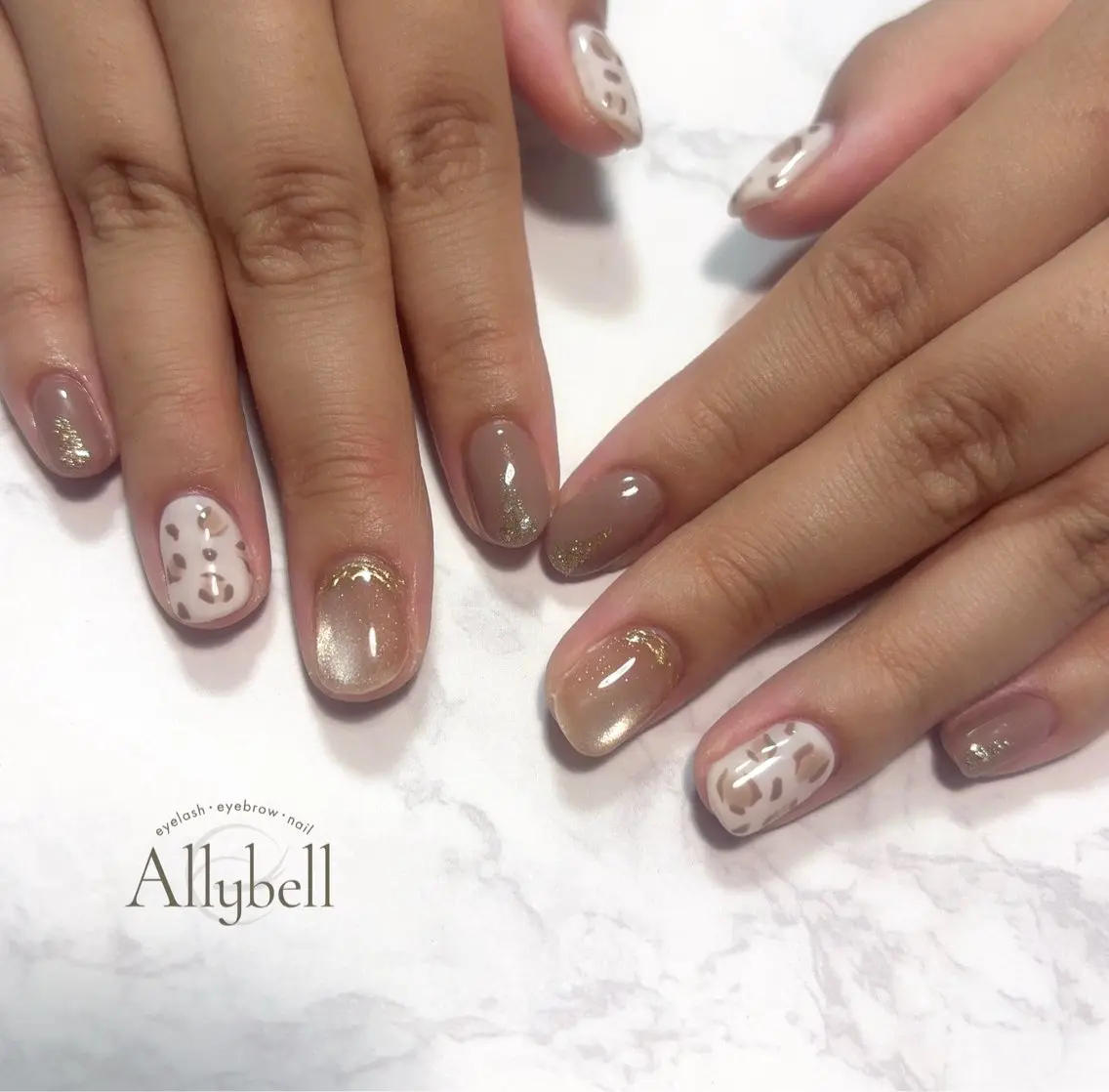 ネイル ハンドネイル Allybell🫧 Momokaのネイルデザイン