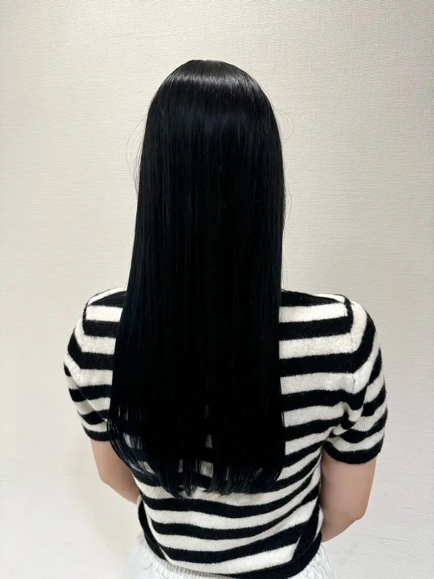 ロング 村田 奈月のヘアスタイル