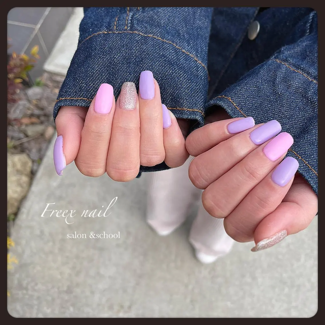 ネイル マットネイル パステルネイル ハンドネイル ハンドケア freex nail /ニュアンス/個性派のネイルデザイン