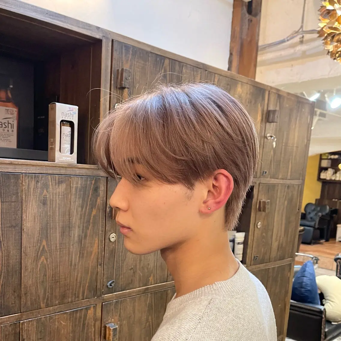 カラー メンズ カット ヘアカラー トリートメント 韓国ヘア🫧艶カラー 🫧髪質改善/オオヤのヘアスタイル