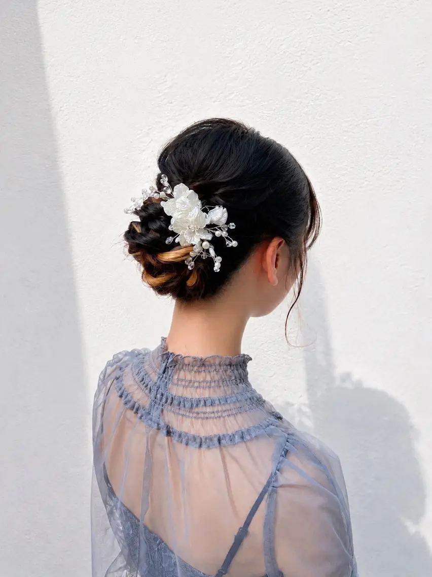 セミロング ヘアセット ★柳生 陽香★のヘアスタイル