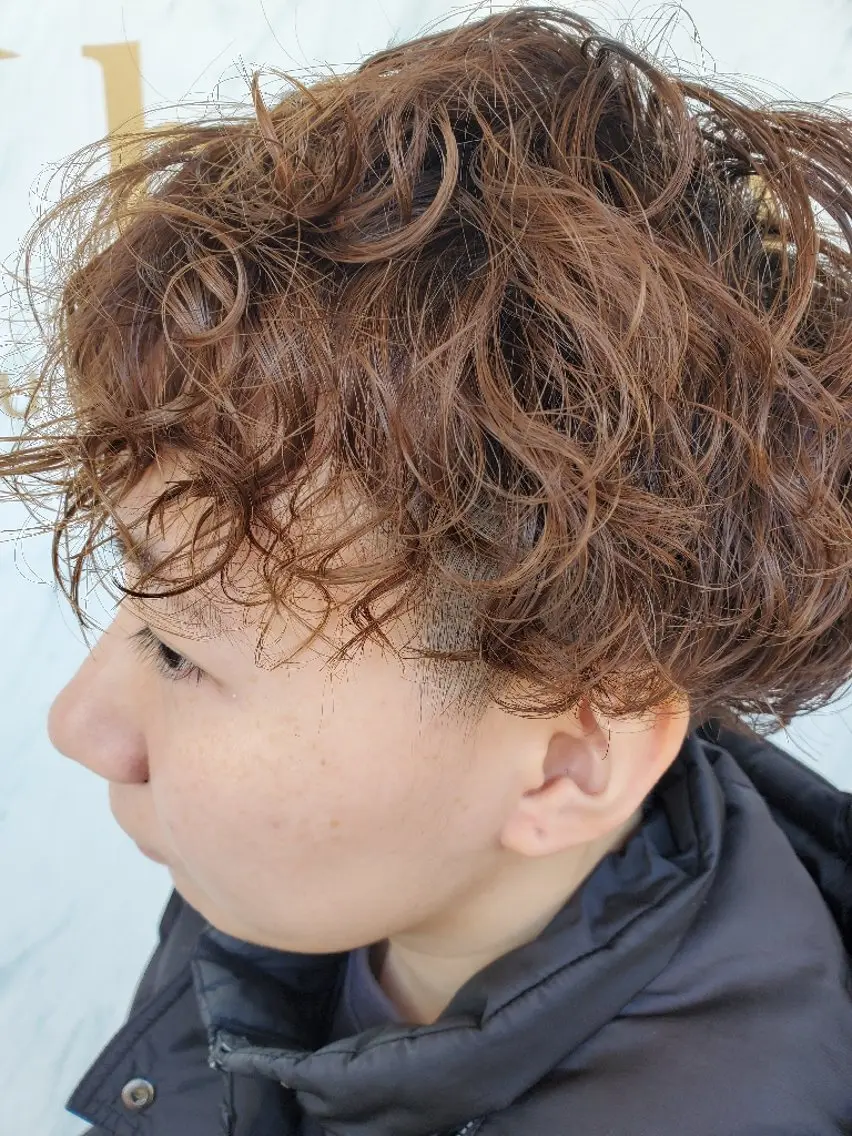 パーマ パーマ 浦川 敬太のヘアスタイル