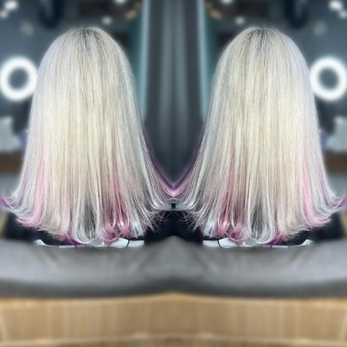ショート カラー ヘアアレンジ メンズ キッズ ♡SNSで大バズり♡ コリアン羽エクステ◎のヘアスタイル