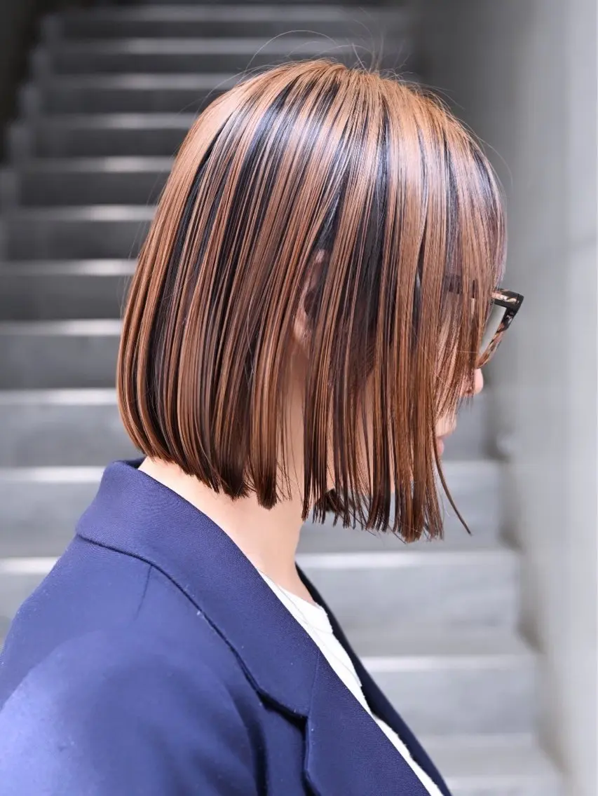 切りっぱなしBobカット🎀✂︎(3㎝以上cut)の写真