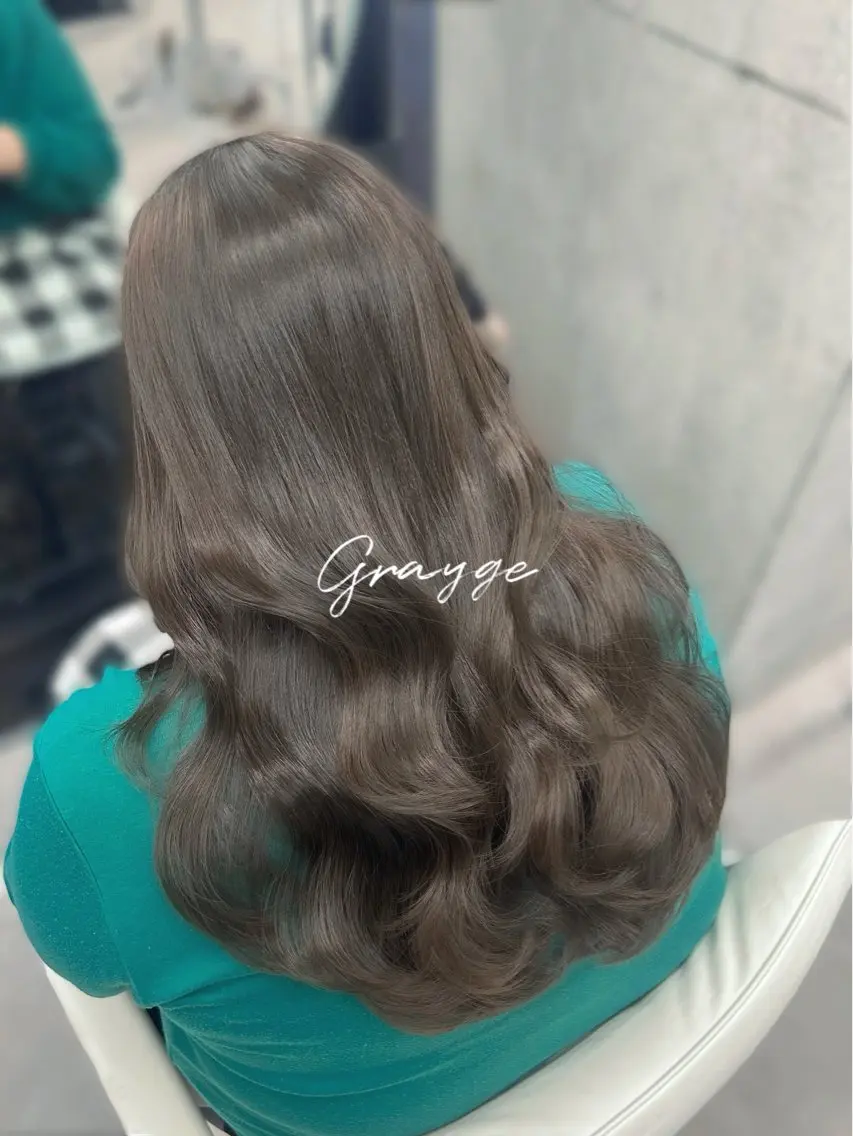 ロング カラー ゆうさ ❥ ボブ 美髪矯正.⋆𝜗𝜚のヘアスタイル