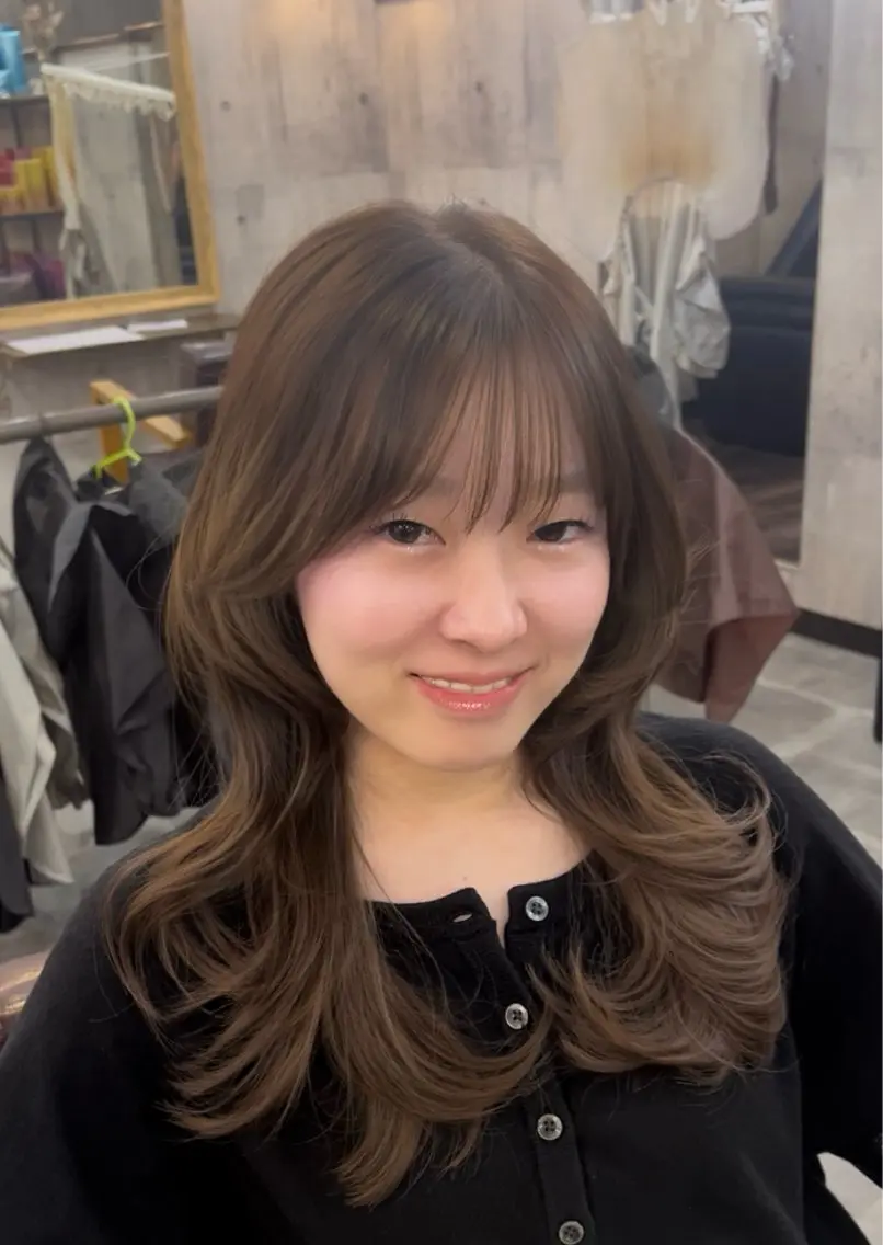 セミロング 🤍 arisa🤍のヘアスタイル