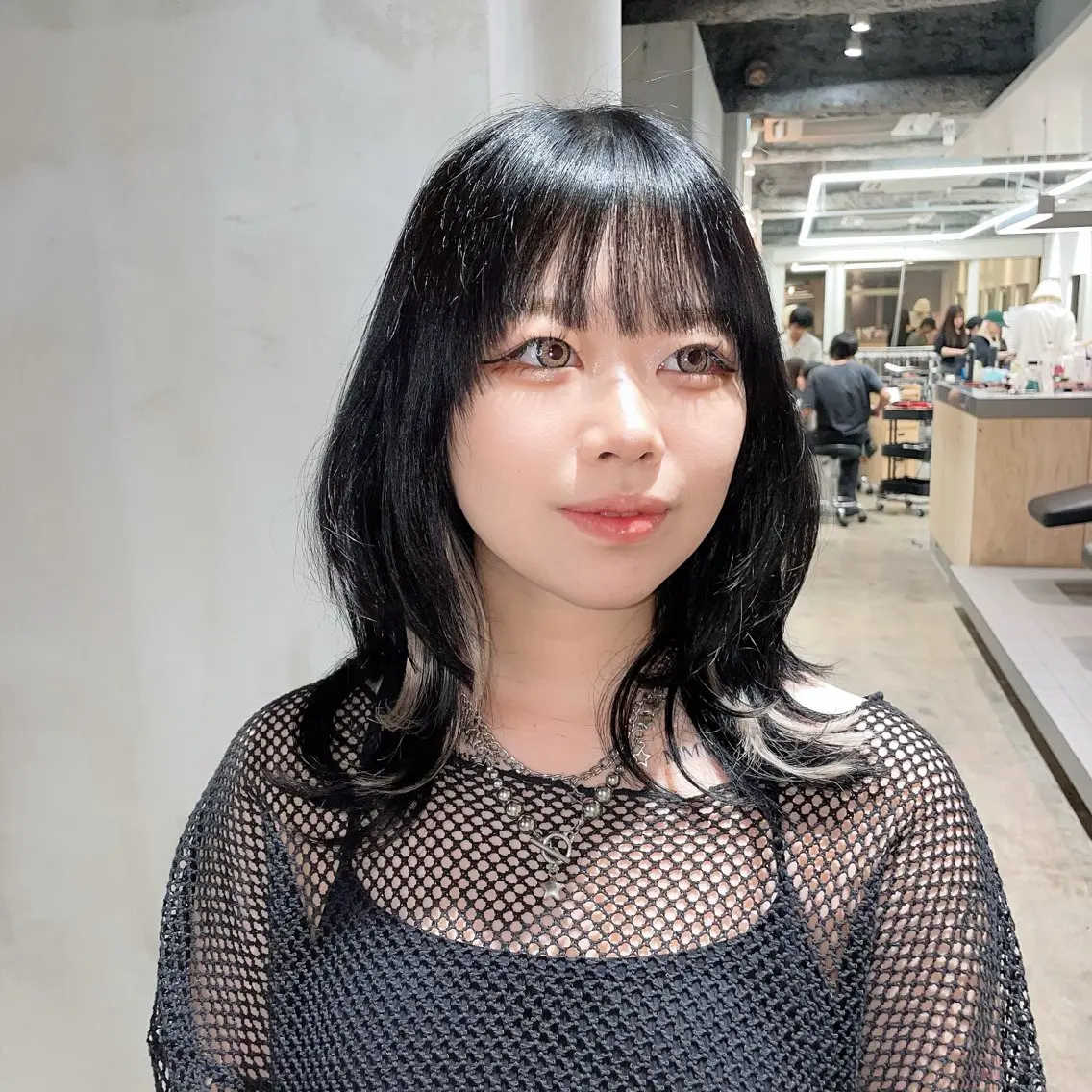 💝ボブからでもロングウルフ＆ハッシュカットに⁉️💝  プルエクステ＆カット💞🌈 ※エクステ1本¥330の写真