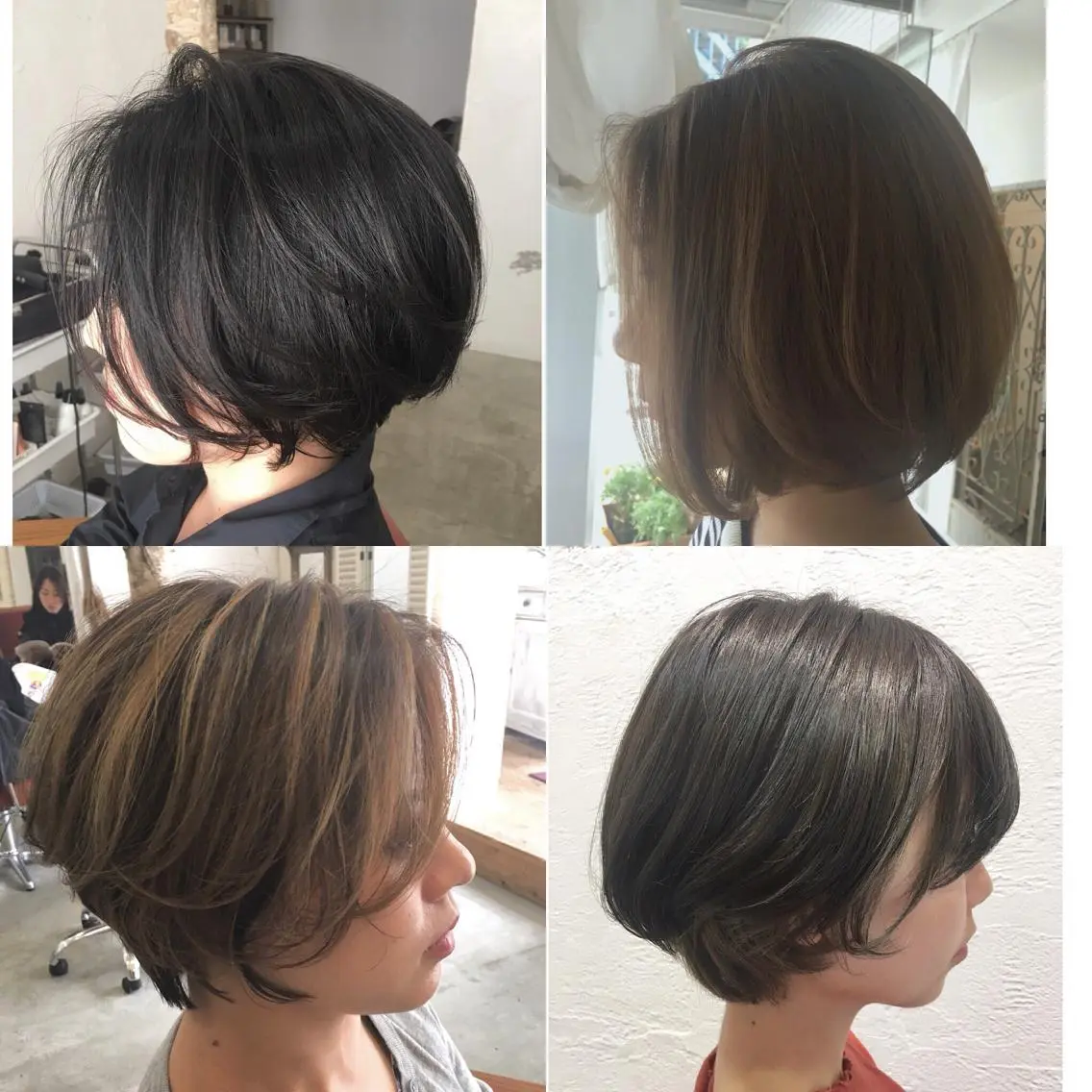 ショート カラー ショートヘア fio マナミのヘアスタイル