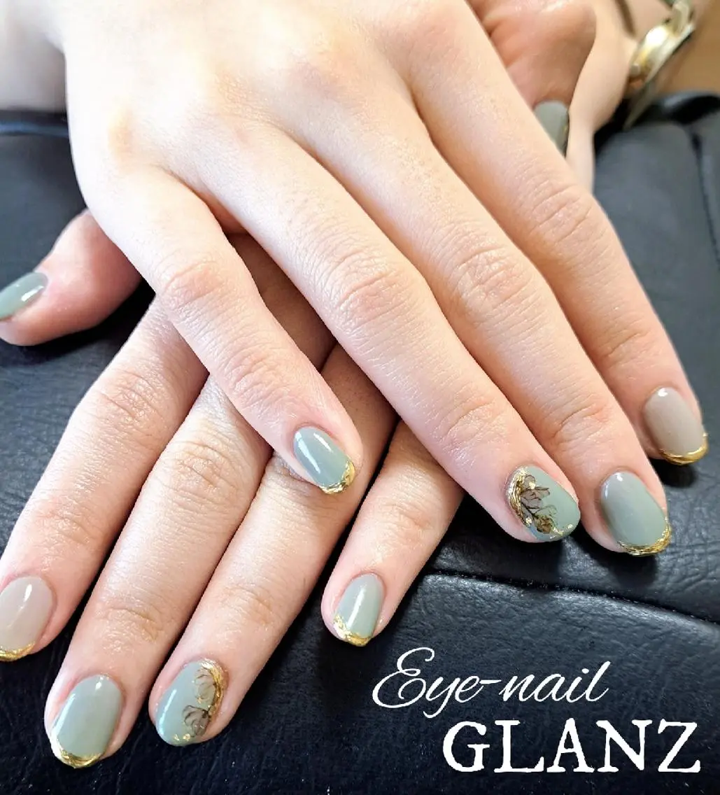 ネイル 沖縄市美原NAiL  SalonGLANZのネイルデザイン