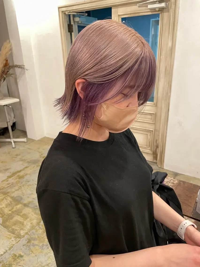 ショート メンズ複雑履歴修正 ／サイバアサトのヘアスタイル