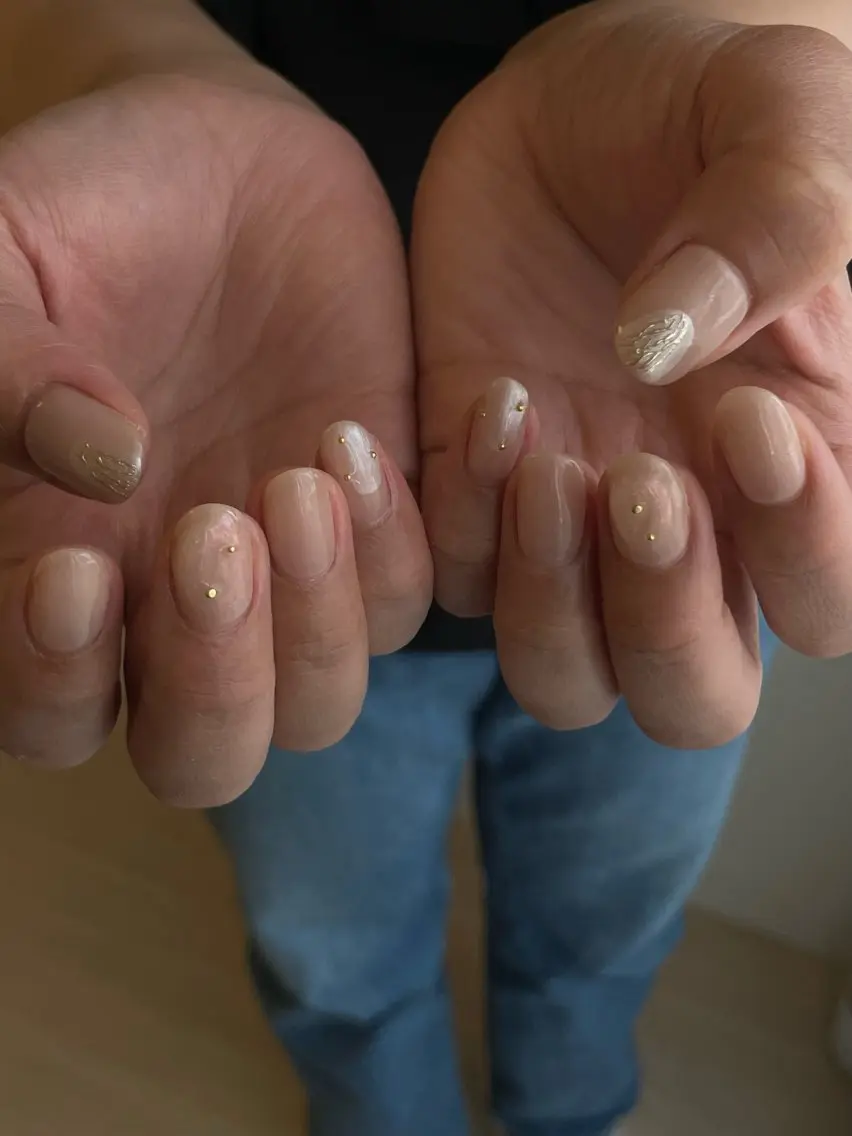 ネイル シンプルネイル co_ nailのネイルデザイン