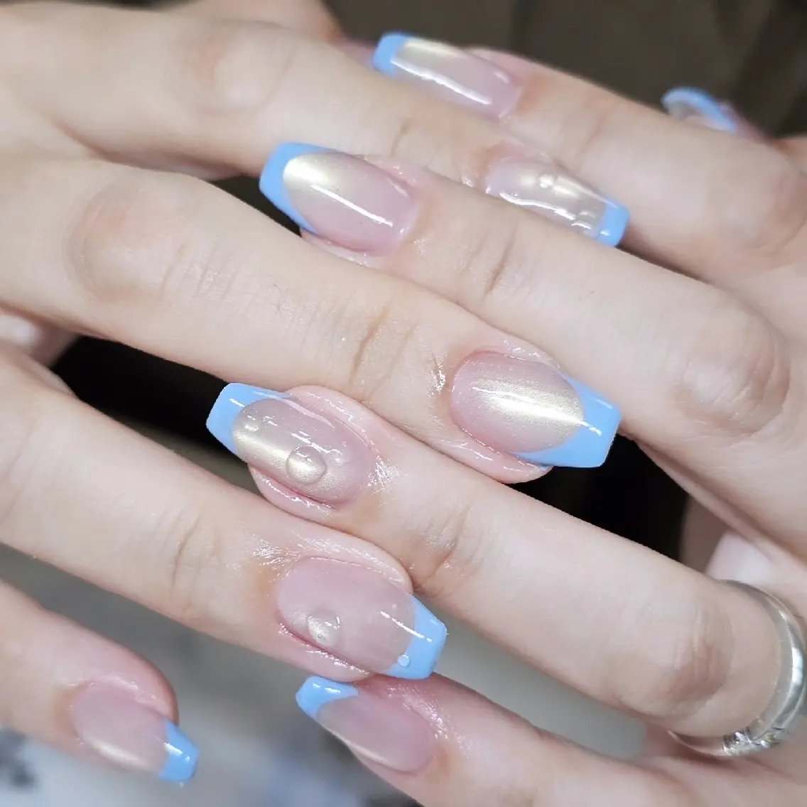 ネイル ハンドネイル ★Blanche ☆neige★のネイルデザイン