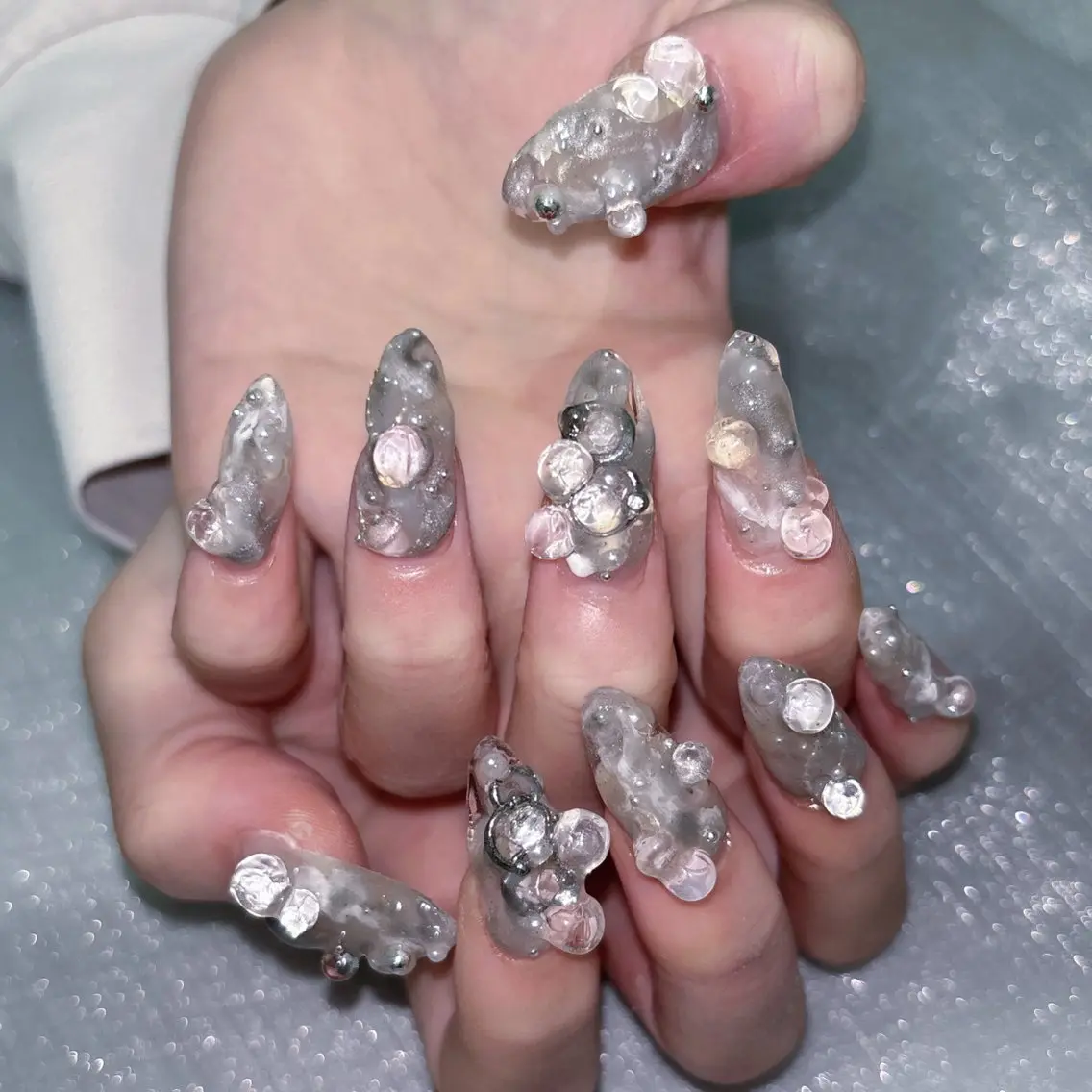 ネイル マグネットネイル ハンドネイル 774 ✧✦ ┊ NailLife金山のネイルデザイン