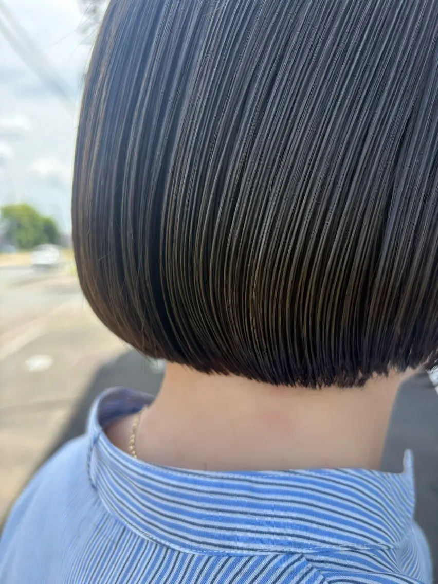 カラー ヘアカラー 中山 千優のヘアスタイル