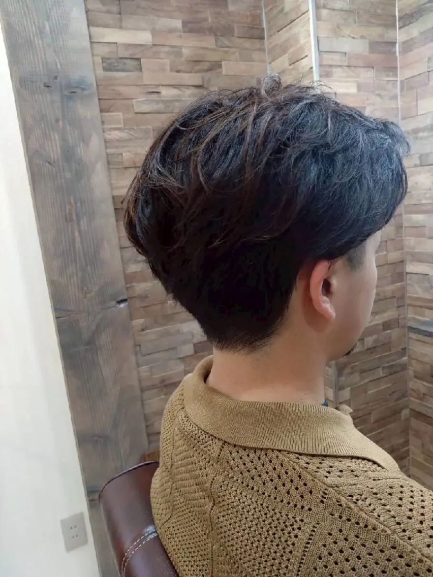 メンズ パーマ カット パーマ 大塚 拓也のヘアスタイル