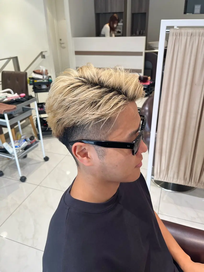メンズ カット 佐々木 拓海のヘアスタイル
