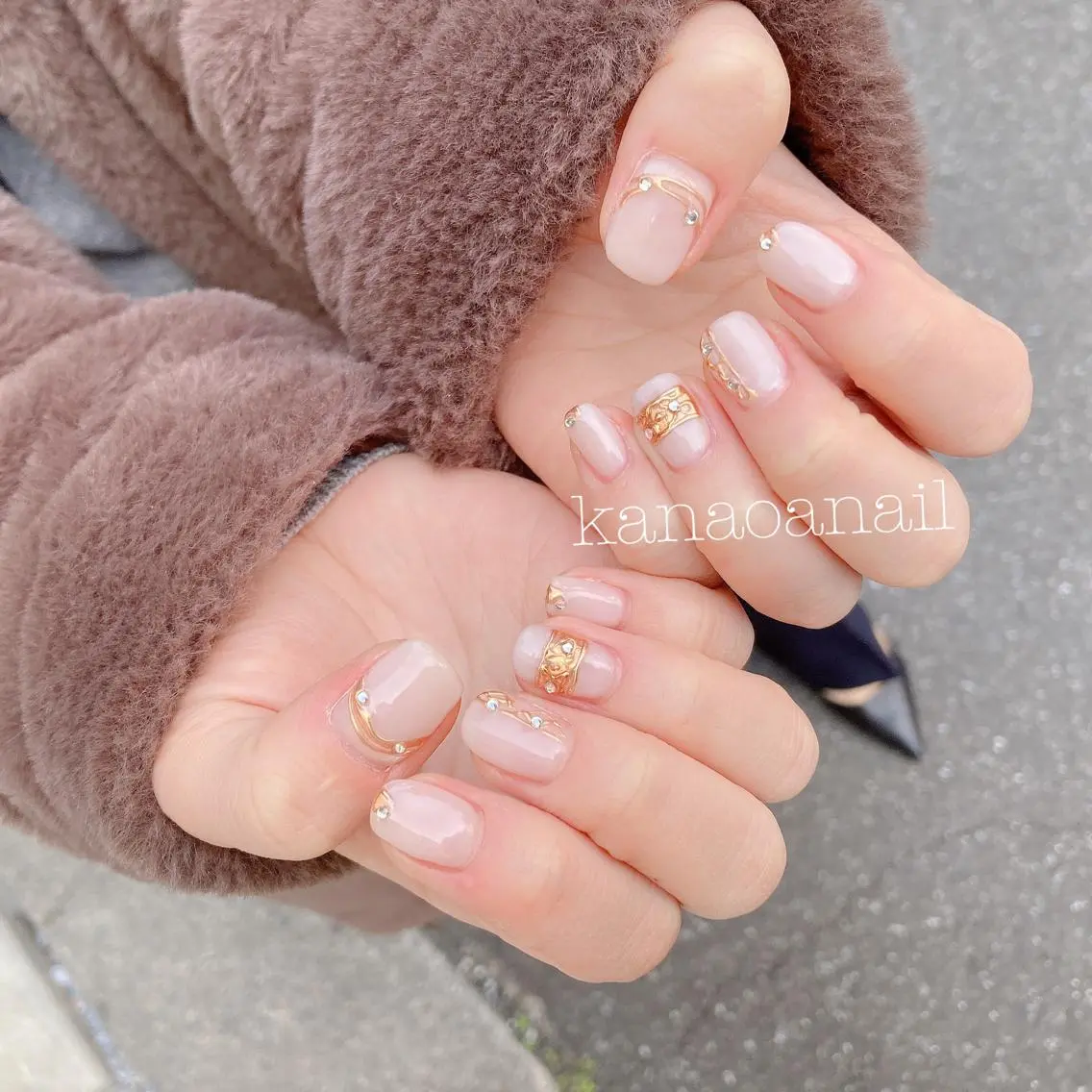 ネイル 地爪育成💅 kanaoanailのネイルデザイン