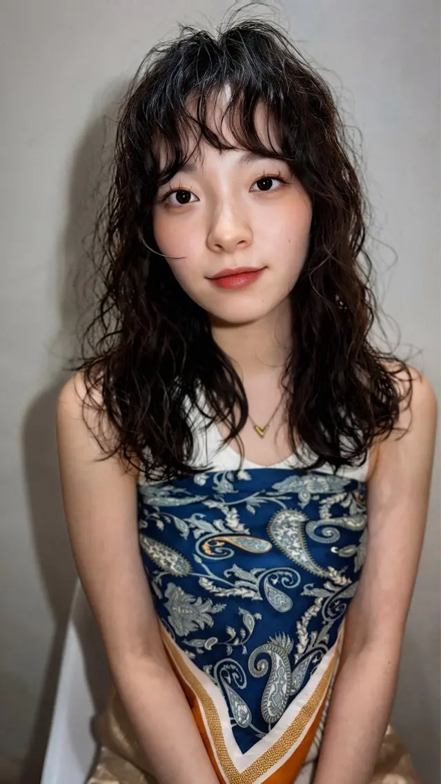 セミロング 平 一裕のヘアスタイル
