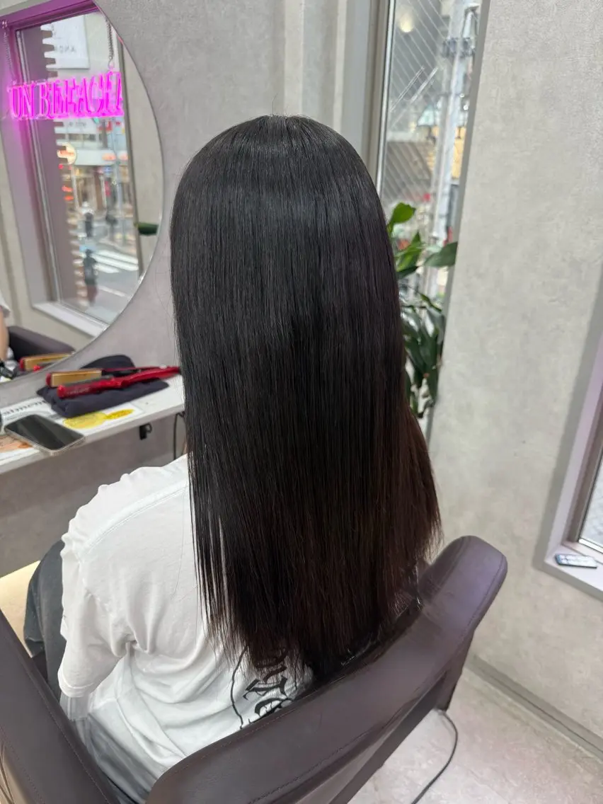 ロング 💙関 愛菜💙のヘアスタイル