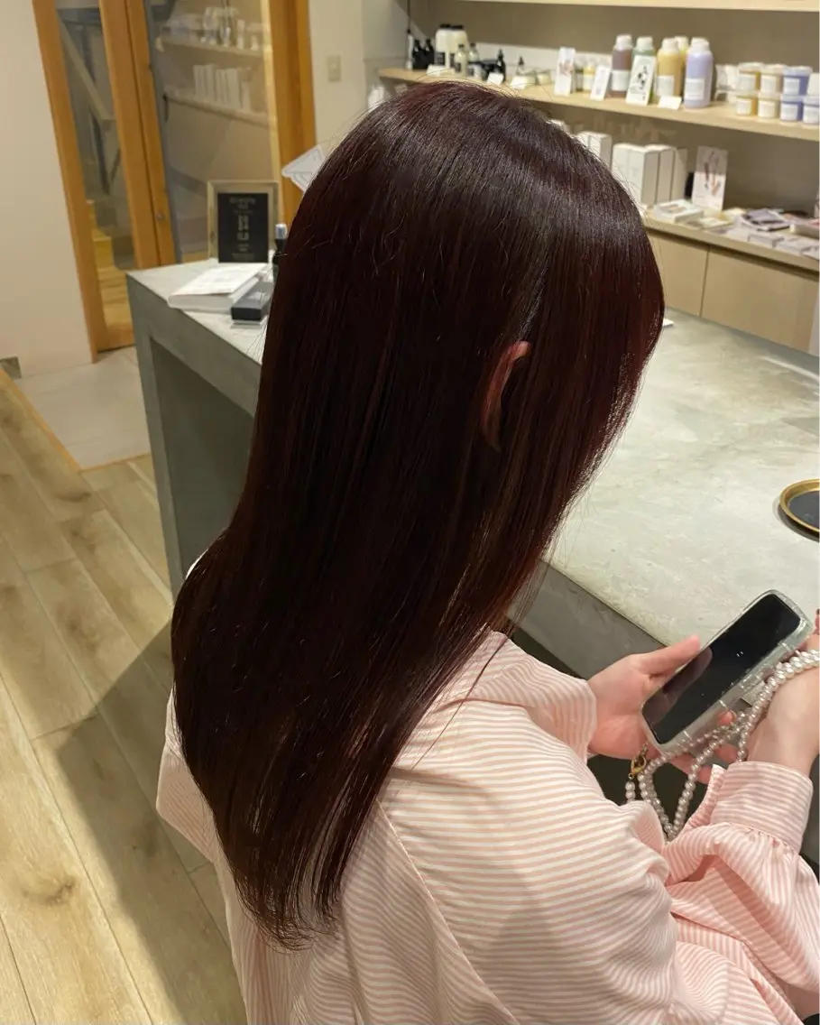 ロング ヘアカラー ai ㅤのヘアスタイル
