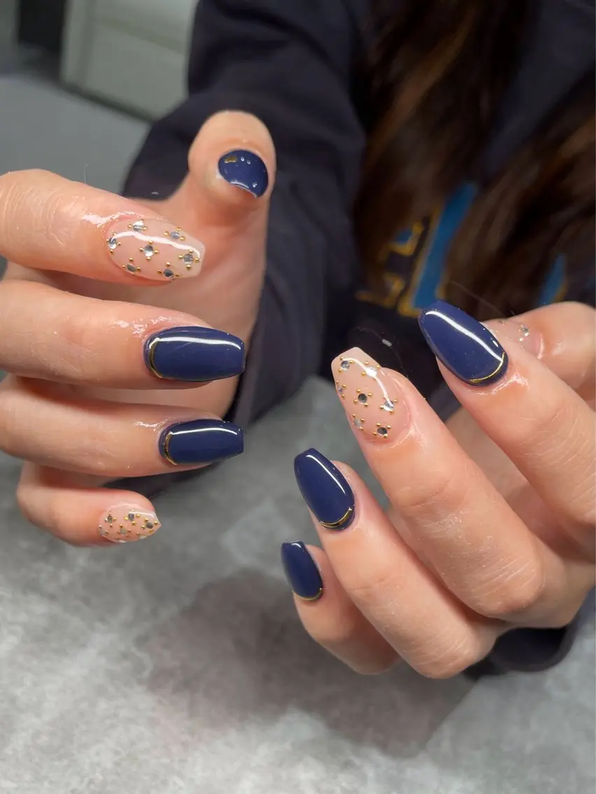 ネイル ワンカラーネイル ハンドネイル La・lieto 💜Chihaのネイルデザイン
