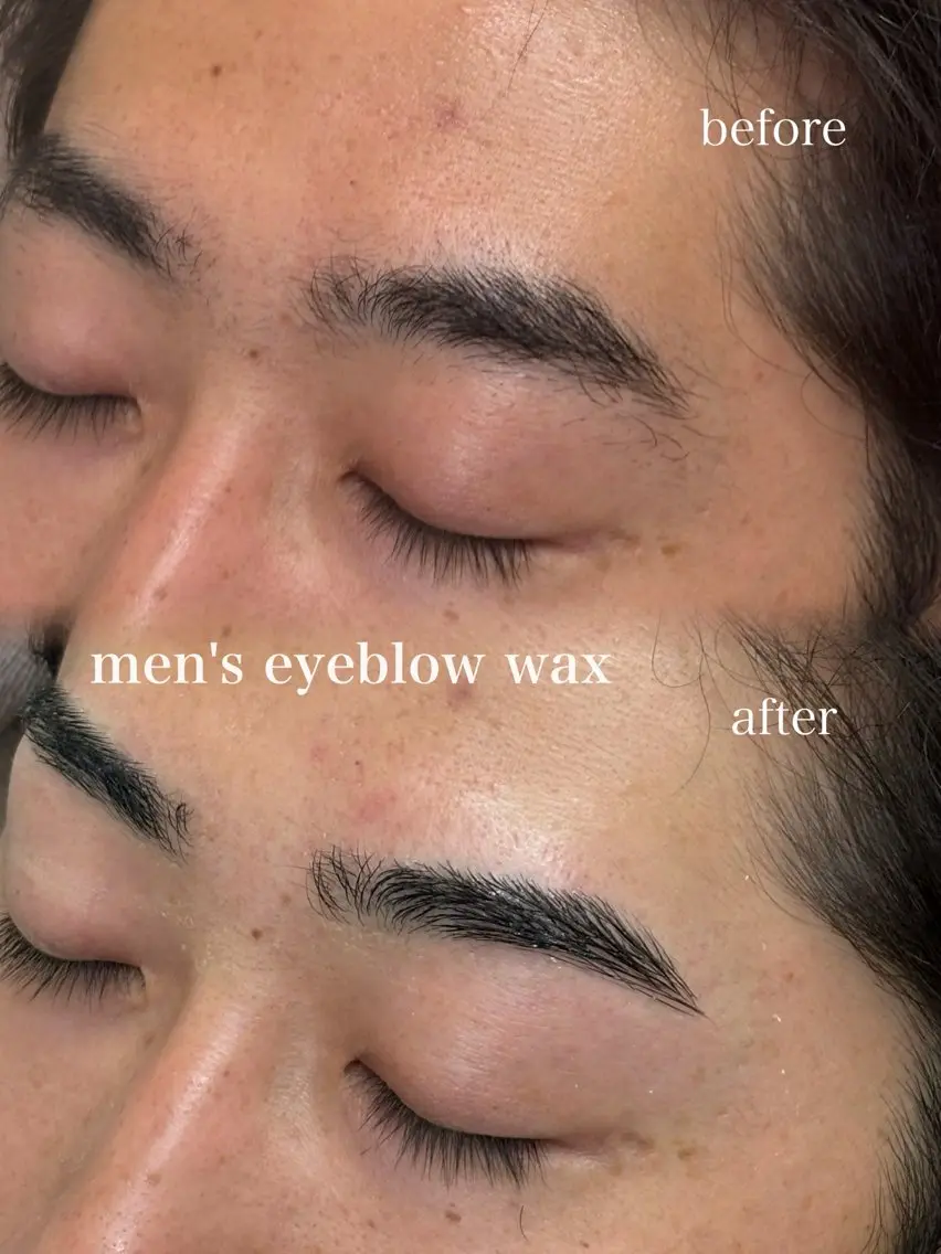 メンズ アイブロウ 眉毛ワックス脱毛 ワックス脱毛 その他(アイブロウ) 葉南 /LIANのヘアスタイル