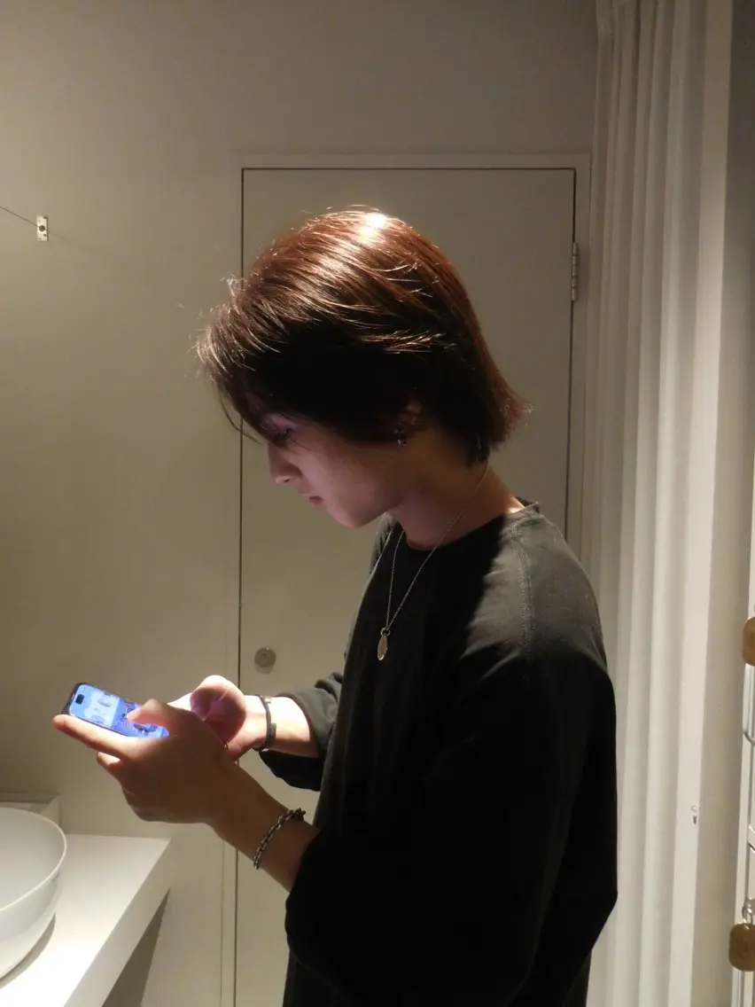 カラー 山内 めいのヘアスタイル