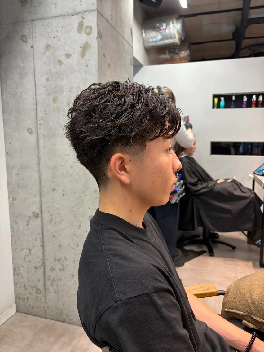 メンズ カット パーマ メンズカット パーマ飯野友喜のヘアスタイル