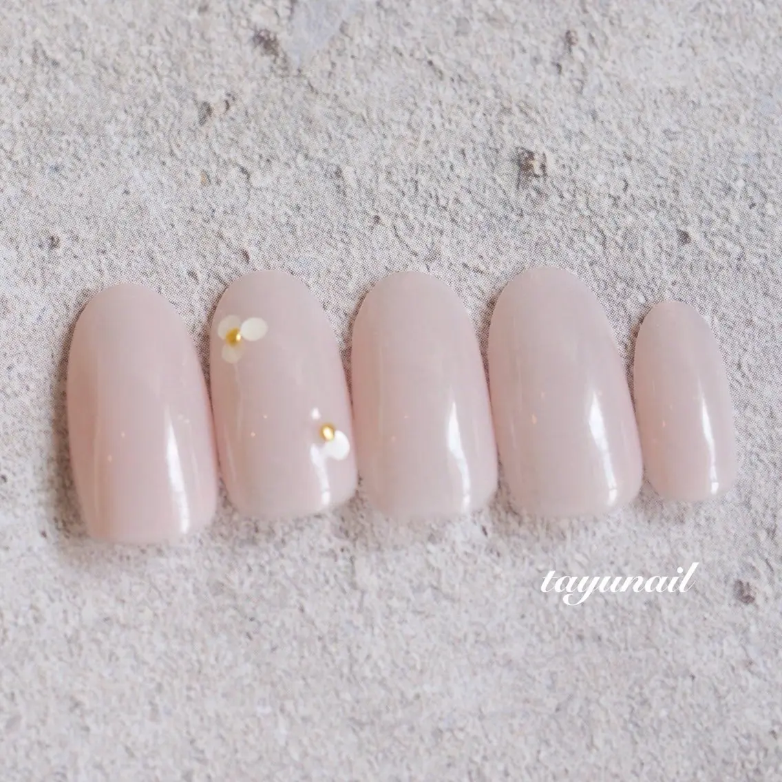 ネイル アートネイル ジェルネイル パラジェル シンプルネイル ハンドネイル ネイルサロン 【たゆnail】のネイルデザイン