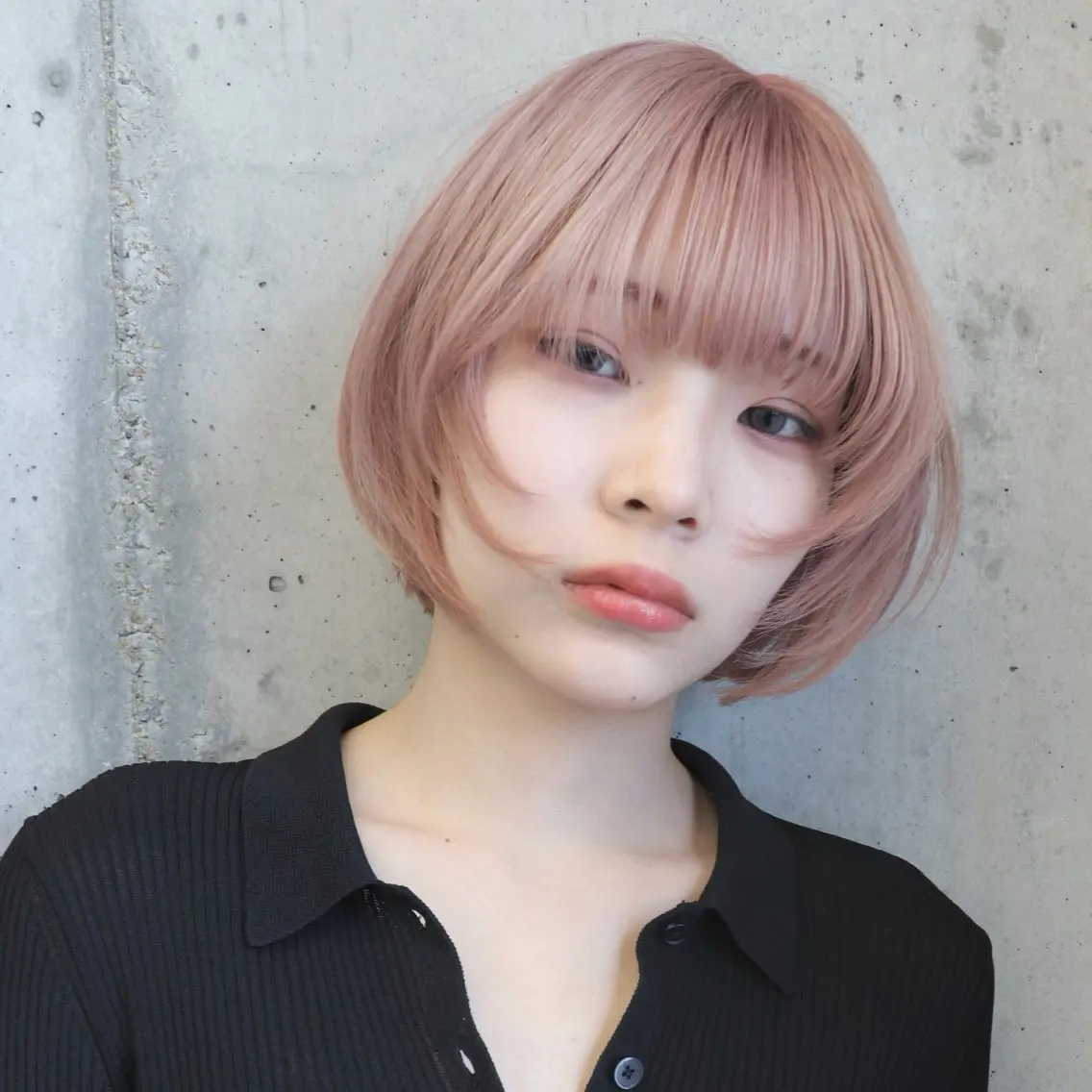 🤎minimo限定🤎レイヤーカット＋プラチナトリートメント［レイヤー/ミニボブ/ショート］巻き髪込✨の写真