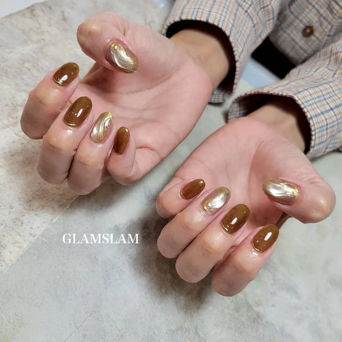 ネイル 大阪福島 GLAMSLAM.Rのネイルデザイン