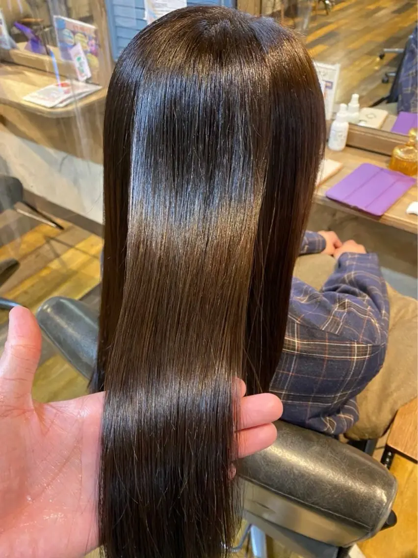 ロング 笑顔100点で接客／ TATEのマツエク・マツパデザイン