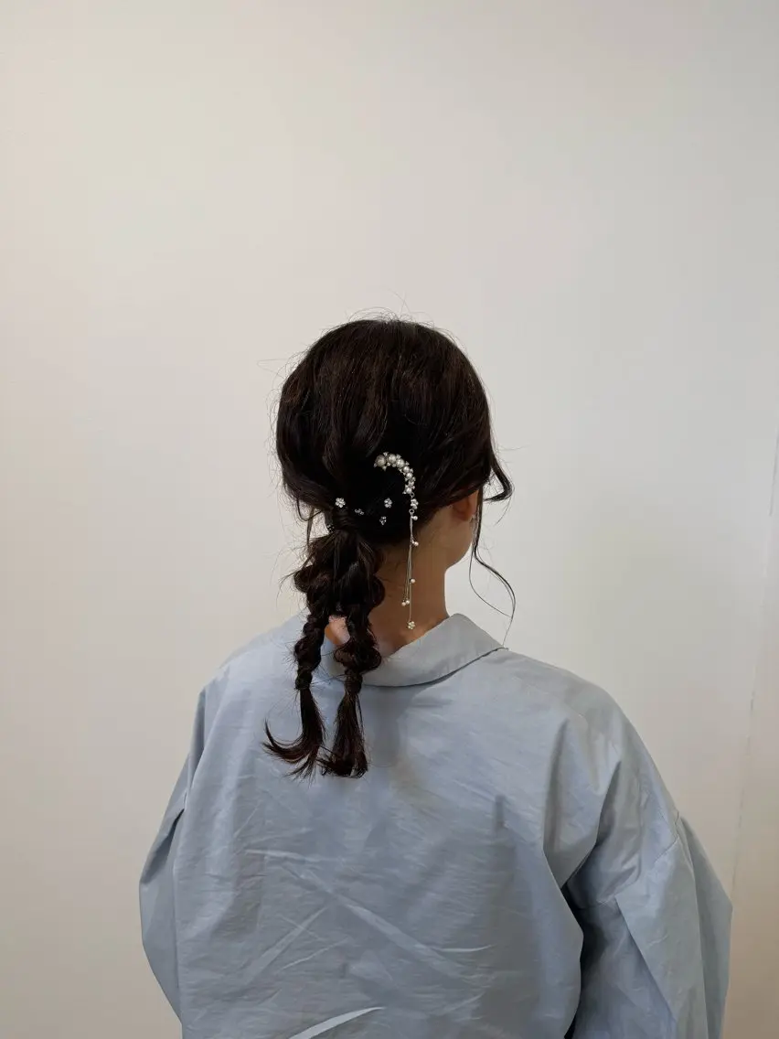 ヘアアレンジ 吉川 莉央のヘアスタイル