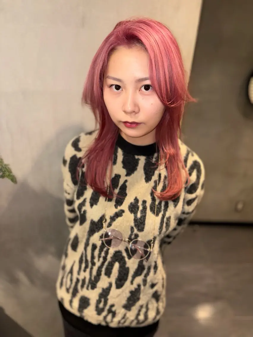 セミロング カラー ヘアカラー トリートメント 優作 〜圧倒的信頼〜のヘアスタイル