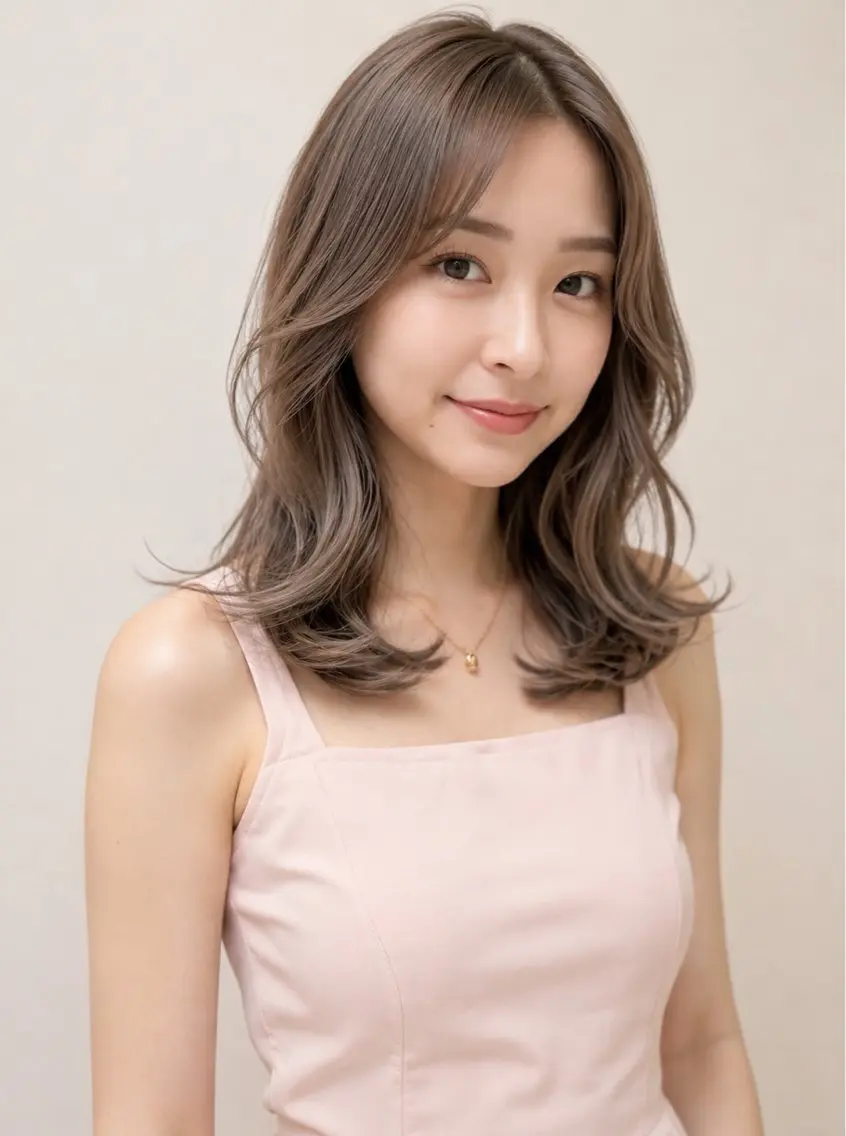ロング カラー ヘアカラー 佐藤優晟/カラー/ 癖毛ショート/表参道のヘアスタイル