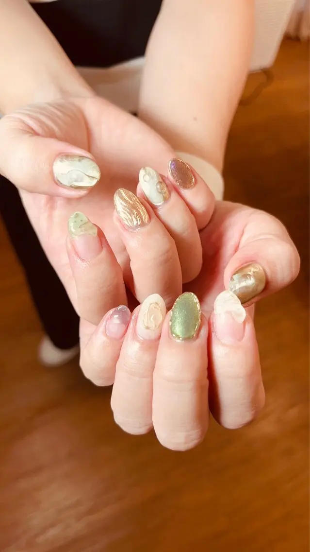ネイル ハンドネイル LOVE NAIL 💕Sonoのネイルデザイン