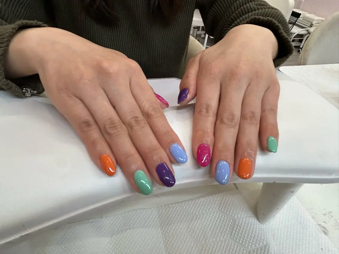 ネイル ワンカラーネイル C’enna nanakaのネイルデザイン