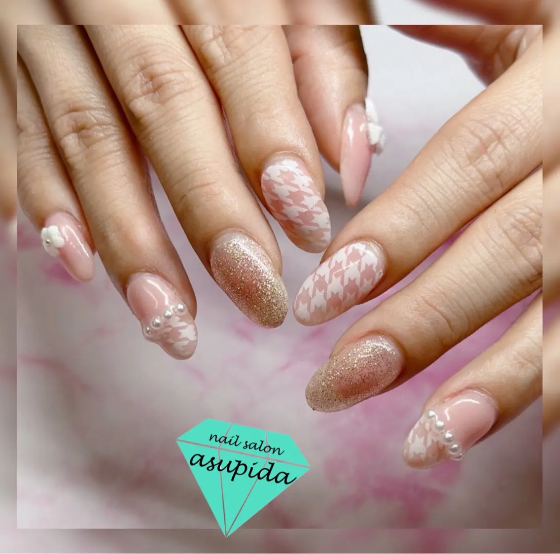 ネイル ハンドネイル nail salon asupidaのネイルデザイン