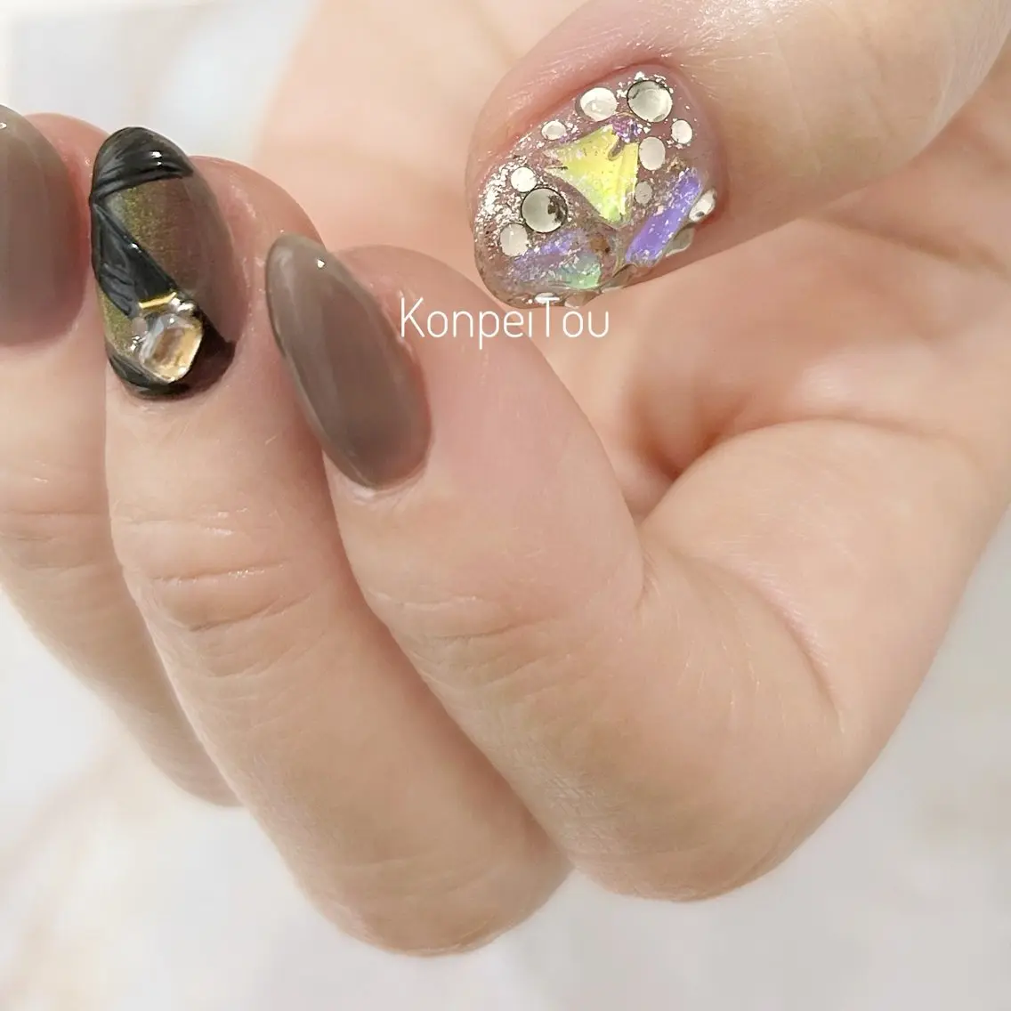 ネイル ハンドネイル おうちのネイルサロン KonpeiTouのネイルデザイン