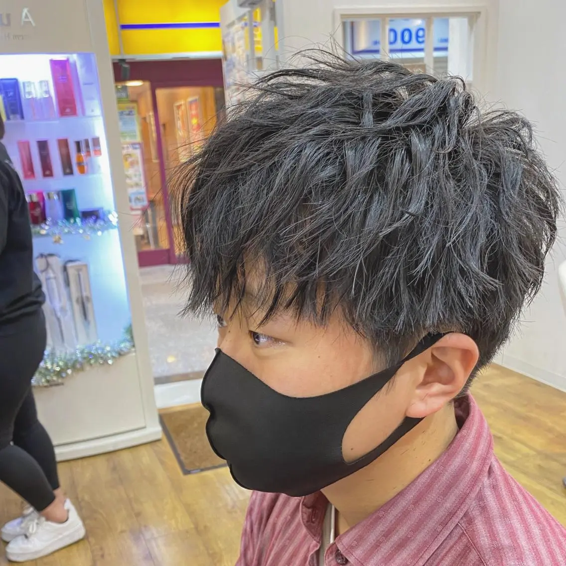 ショート メンズ 原田 涼矢のヘアスタイル
