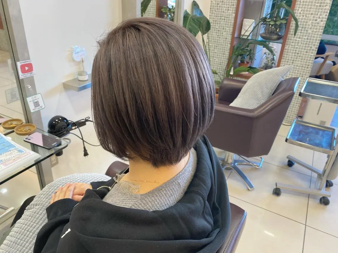 ショート カラー カット ヘアカラー トリートメント 鈴木 翔梧のヘアスタイル
