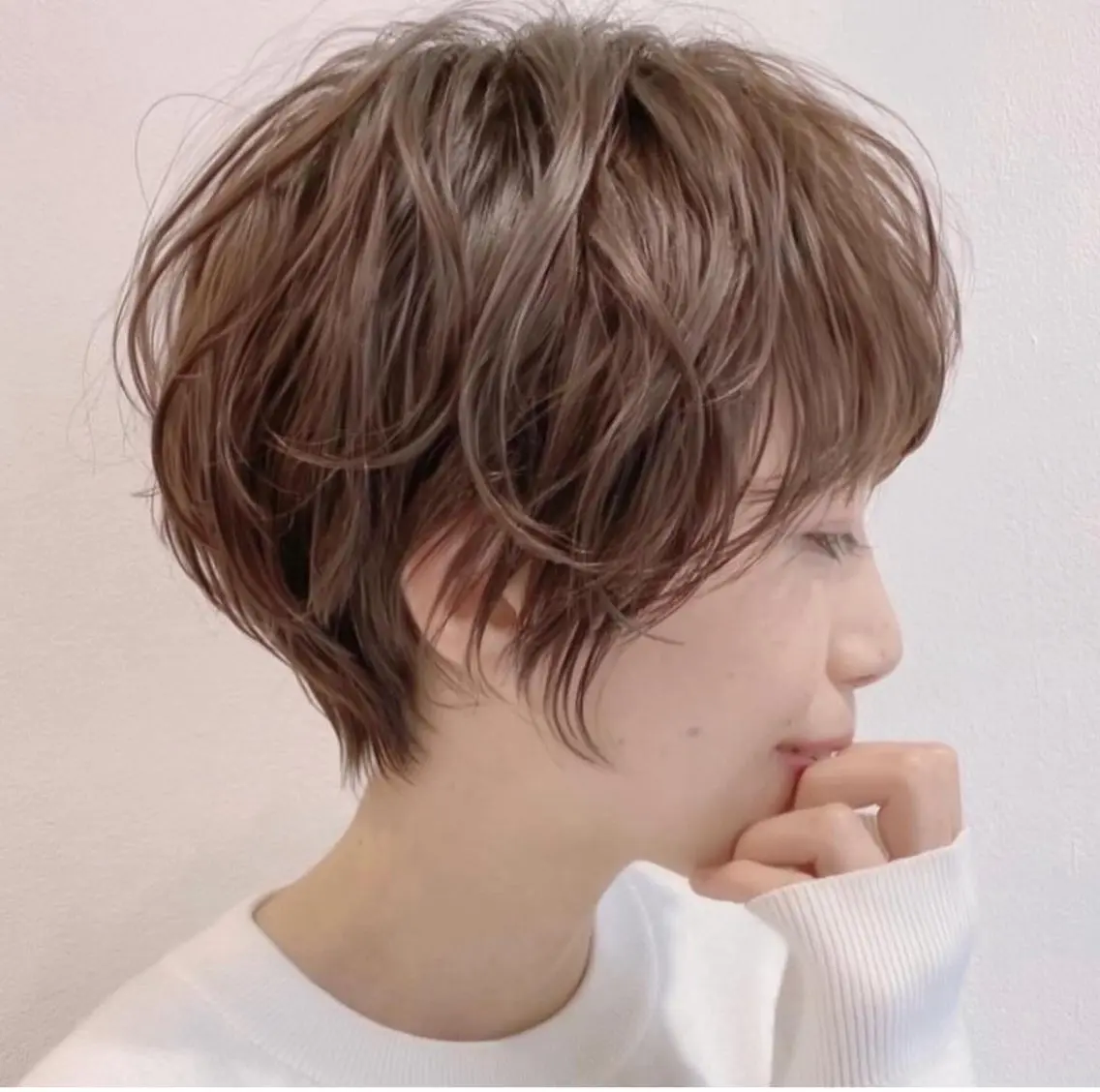 ショート パーマ 似合わせカット ショートヘア ✨️今だけ無料✨️ 鶴田みなみのヘアスタイル