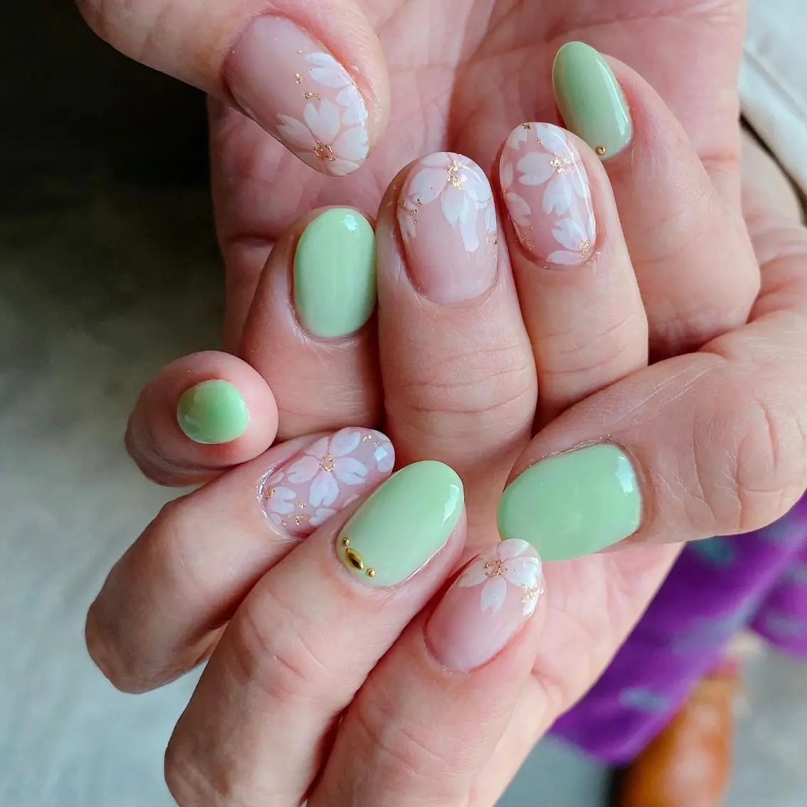 ネイル ハンドネイル nailsalon ∞ ﾐｶﾅﾙ ∞のネイルデザイン
