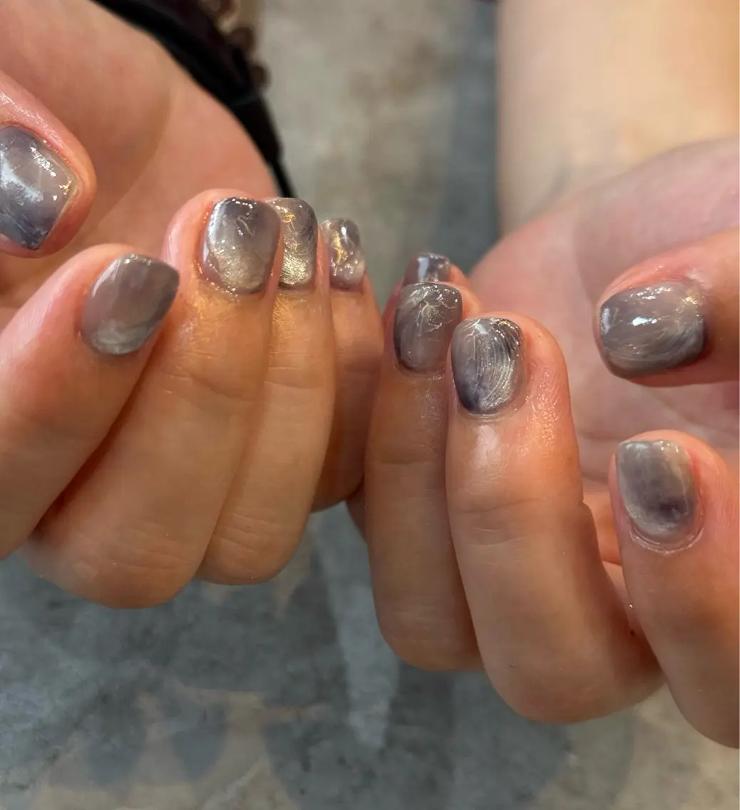 ネイル アートネイル ニュアンスネイル ハンドネイル Blé nailのネイルデザイン