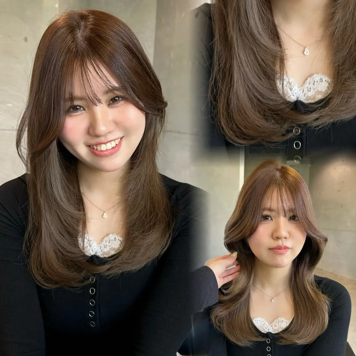 カラー ヘアカラー トリートメント 透明感カラー🍯 髪質改善🫧 野々愛のヘアスタイル